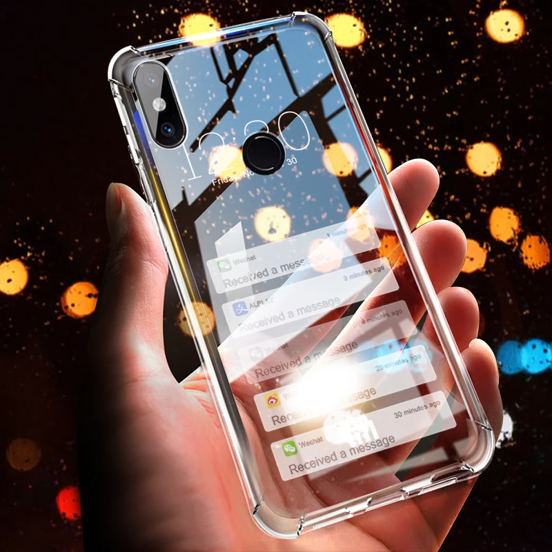 Прозрачный силиконовый чехол GERTONG из ТПУ для Xiaomi Mi 8 9 SE A1 A2 MiA2 lite противоударный