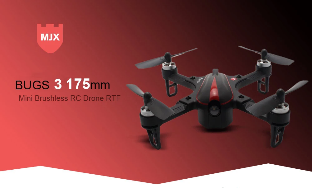 MJX Bugs 3(B3) бесщеточный FPV гоночный Квадрокоптер 6 Axis Gyro RC вертолет Дрон RTF 2750KV мотор 4CH 2,4G игрушка с дистанционным управлением