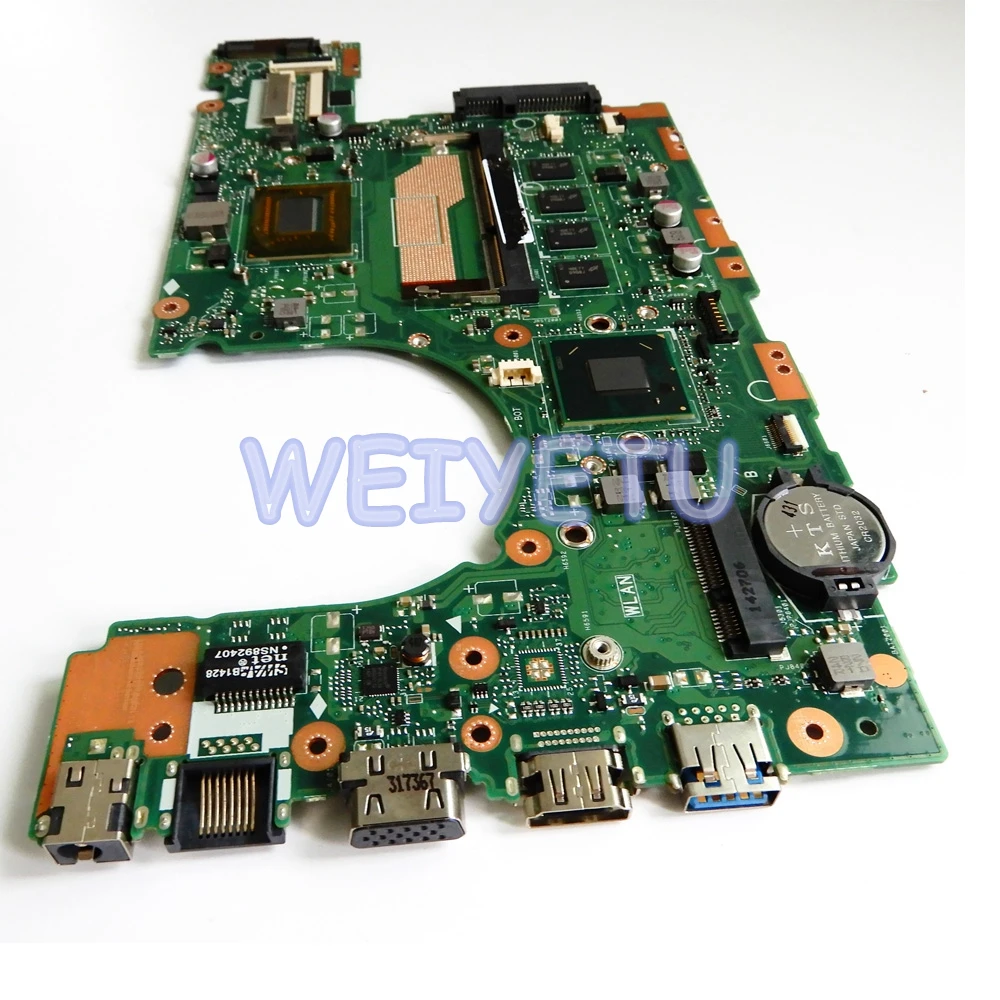 S400CA 4 Гб RAM 2117/I3/I5 I7 CPU материнская плата REV3.1 для ASUS S400C S500C S500CA ноутбука