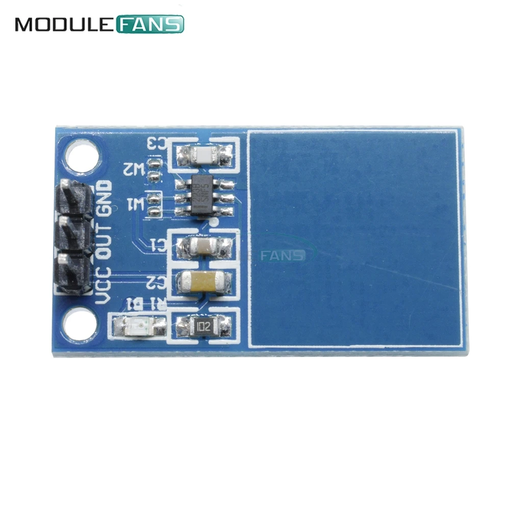 TTP223 емкостный сенсорный переключатель плата модуля цифрового сенсорного