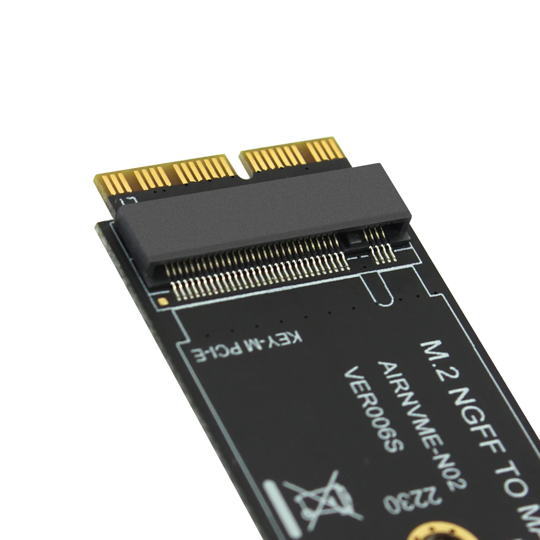 M key M.2 NGFF PCIe AHCI SSD адаптер карта для MACBOOK Air 2013 A1465 A1466 Pro A1398 A1502 A1419 2230-2280 SSD