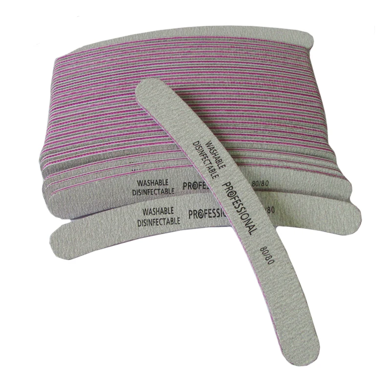 2 шт./Лот пилка для ногтей 80/80|sanding buffer|nail file 80/80block pedicure |