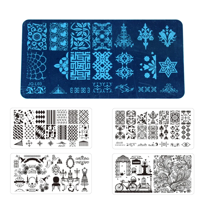 1 шт. трафарет для дизайна ногтей|image plate|print nail artnail stamp |