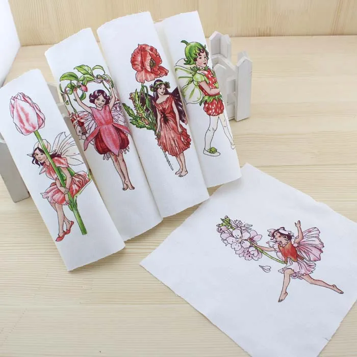 Хлопчатобумажная Трикотажная Ткань для шитья одежды и штор из мультфильма