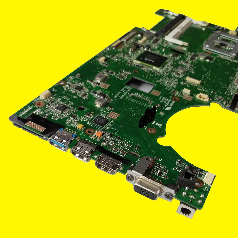 Для For Asus G73SW G73S G73 4 слота 2D REV: 2 0 HM65 100% тестовая материнская плата для ноутбука