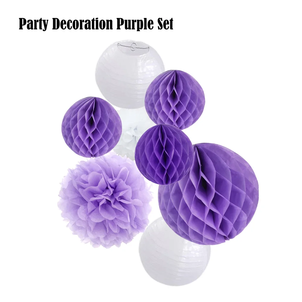 Свадебная вечеринка декоративная белая Круглая Бумажная шаровые фонари