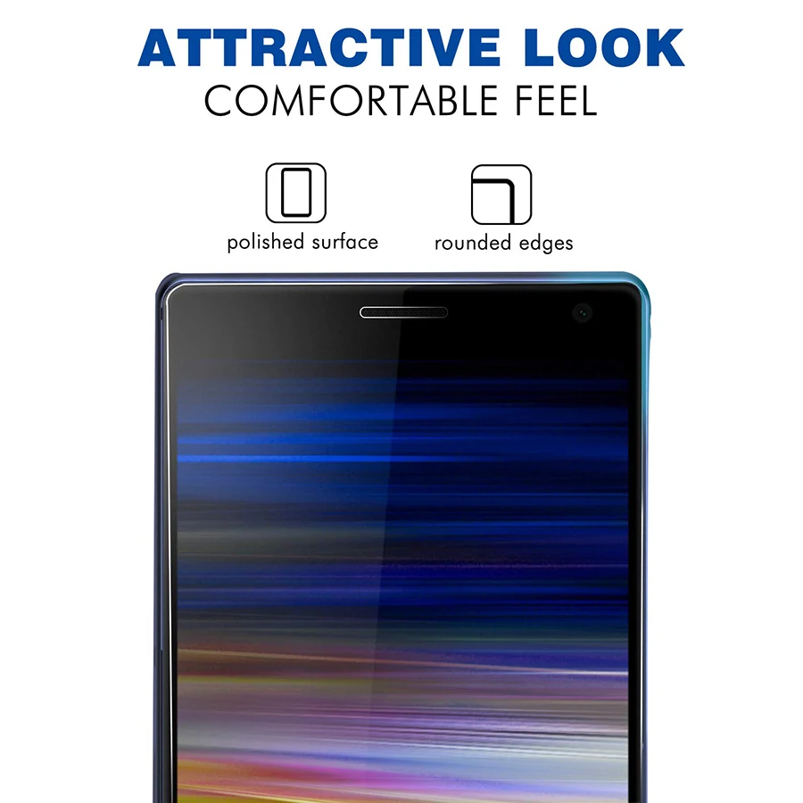 9H закаленное стекло для sony Xperia 10 Защитное стекло для sony Xperia 10 Plus XA3 XZ4 1 Закаленное стекло Защитная пленка для экрана