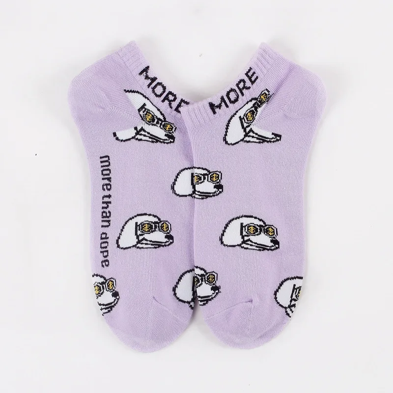 Красочные фрукты невидимые короткие женские спортивные Летние Удобные