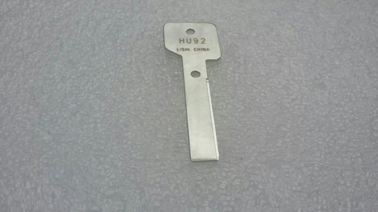 Original Engraved Key HU92 Lishi 2 In 1 Tool ForBMW Auto car lock repair tool | Инструменты