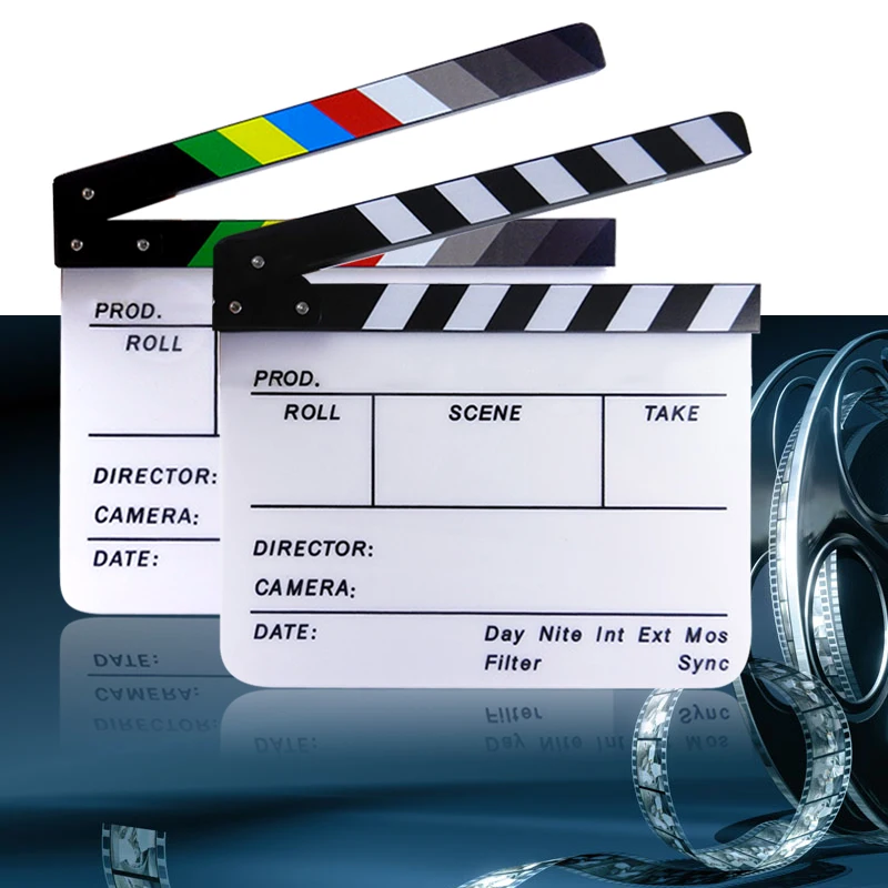 Gosear Sinema Klake режиссерская видеосъемка акриловая плиссированная Хлопушка сухое