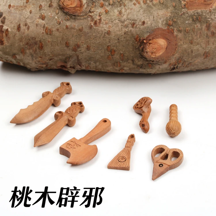 

EDC Knife DIY Knife wood Lanyard Pendant -Knife handle bead Phone pendant
