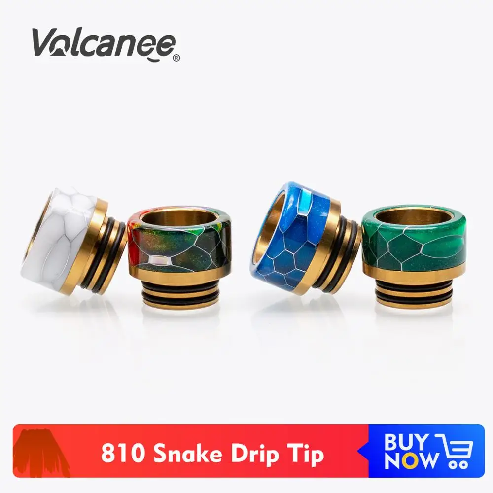 Volcanee Snake 810 капельный наконечник из эпоксидной смолы латунные наконечники
