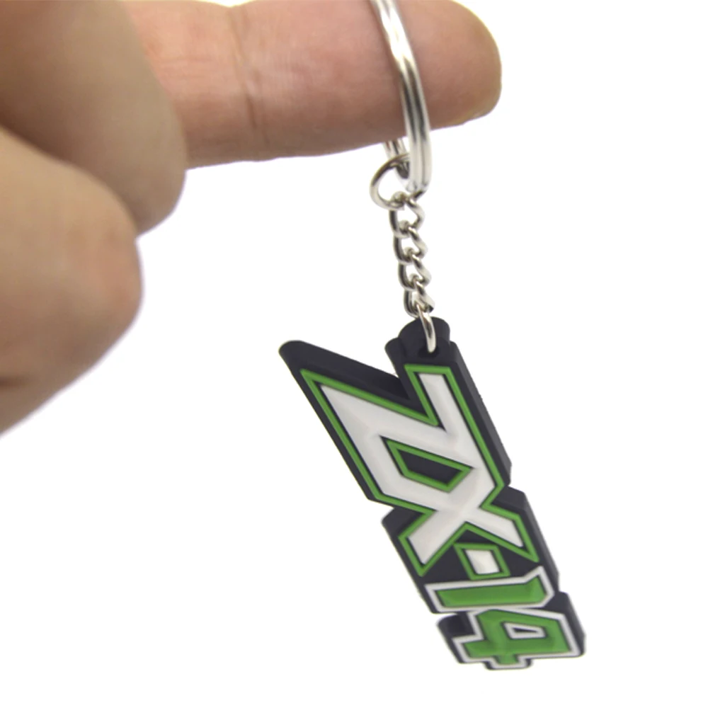 Резиновый брелок для ключей Kawasaki ZX1400 / ZX14R ZZR1400 ZX 14R|Накладки и декоративные