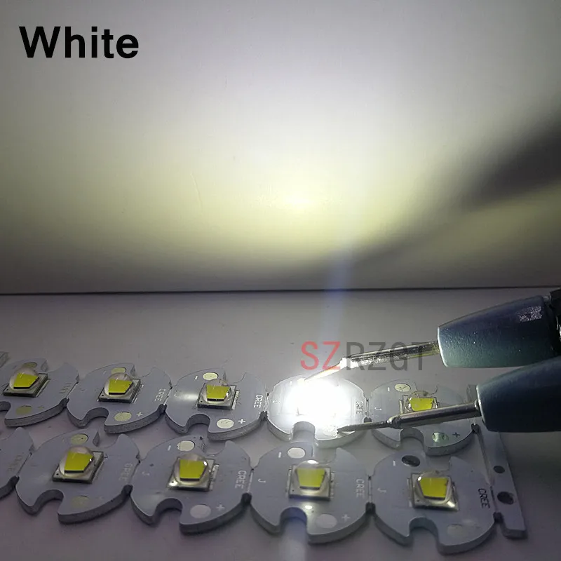 CREE XML XM-L T6 LED U2 10 Вт белый светодиодный чип высокой мощности на печатной плате 12 мм