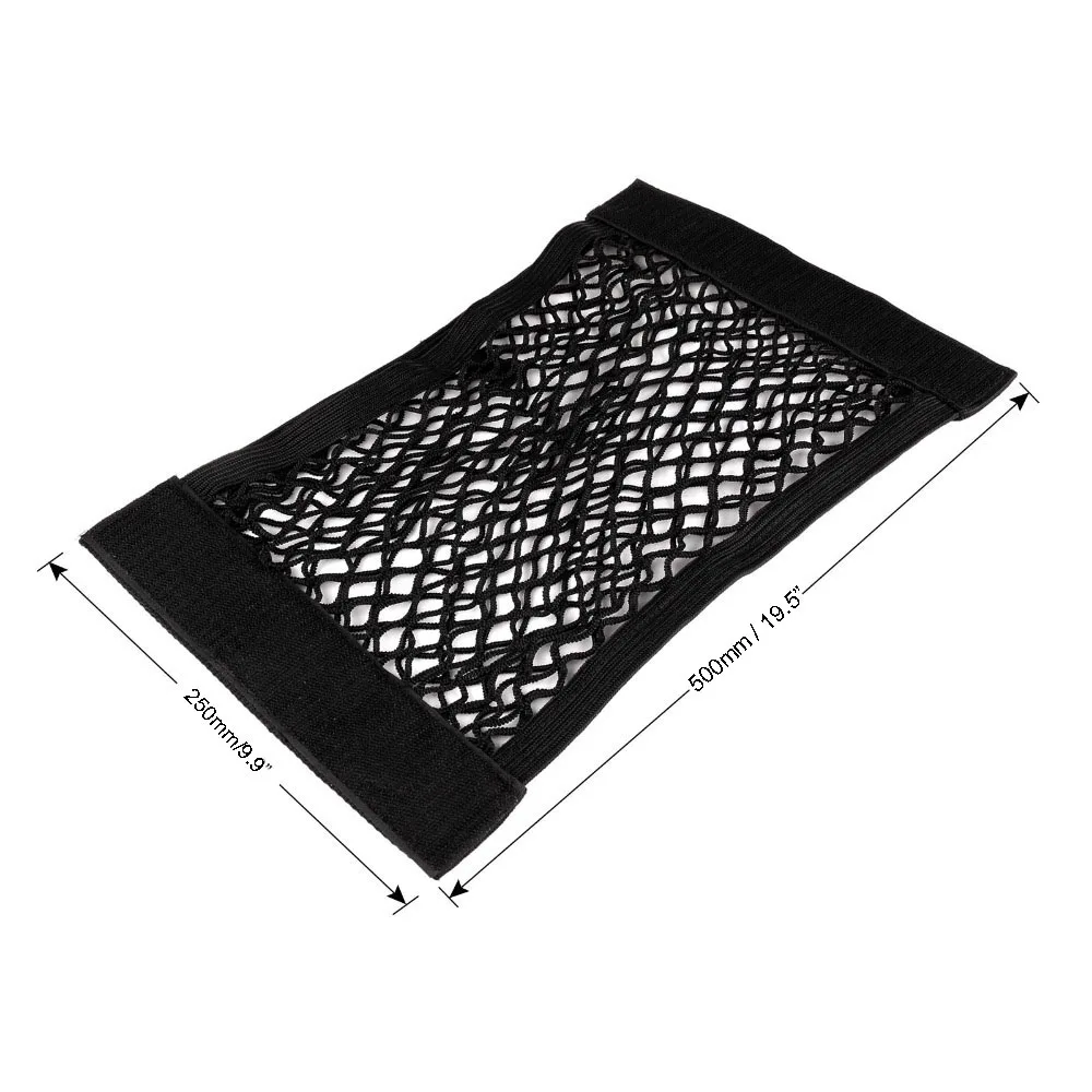 Сетчатая Сумка для заднего сиденья автомобиля органайзер на клеящейся основе