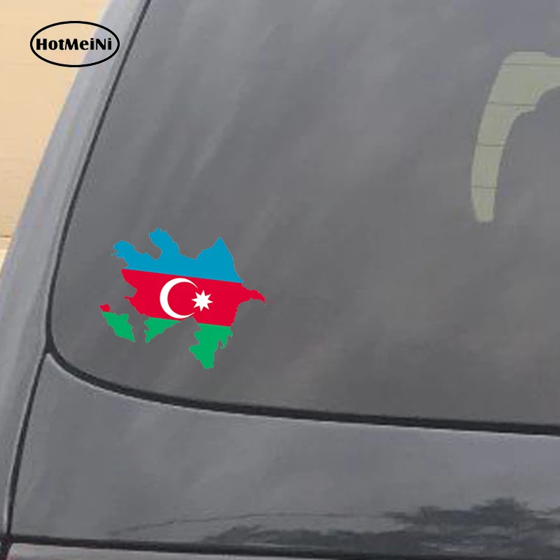 HotMeiNi автомобильный Стайлинг флаг автомобильная наклейка силуэт шлем