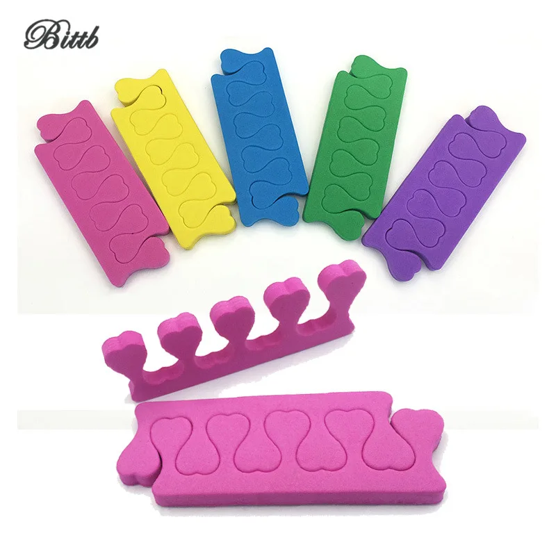 10 шт. разделитель пальцев из ЭВА для маникюра и педикюра корректор вальгус палец