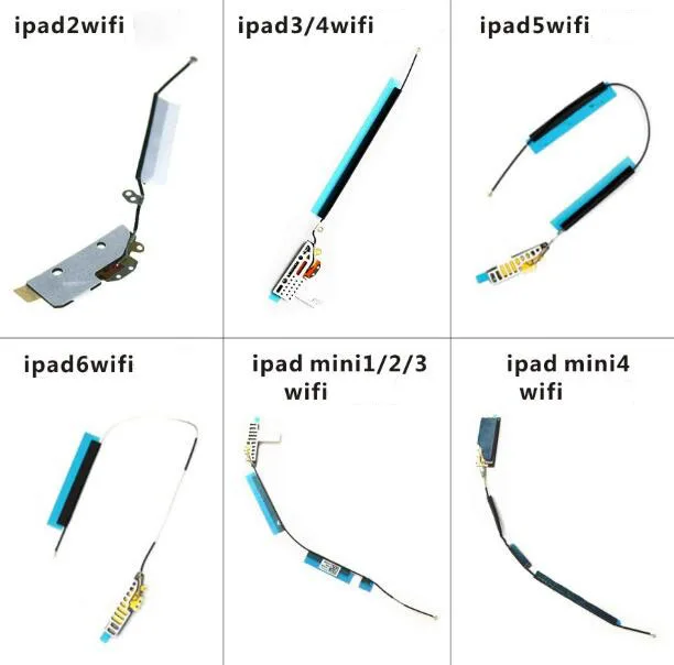 Оригинальная антенна для ipad 2/3/4/5/6/air1/2 mini1/2/3 сигнал WIFI гибкий кабель|Шлейфы