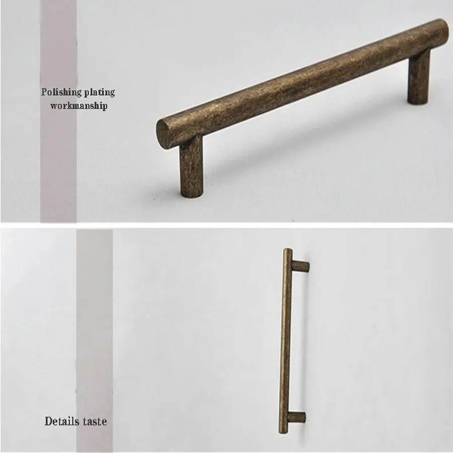 2 шт./лот 155 мм Длина твердый цинковый сплав мебельная ручка для ящика шкафа