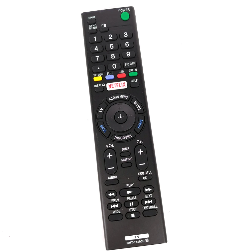 Новый пульт дистанционного управления RMT-TX100U Замена для SONY LED HD TV