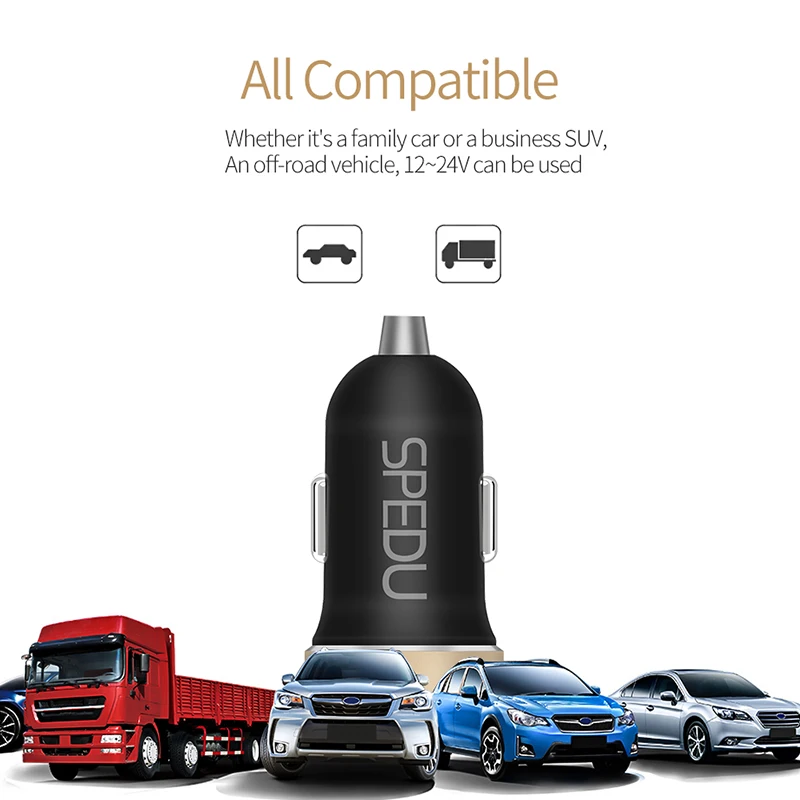 Автомобильное зарядное устройство SPEDU USB мобильный телефон планшет магнитный
