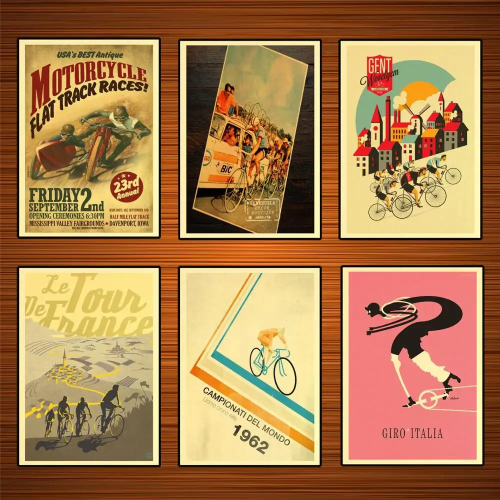 В игре велосипед упражнения Спорт классический ретро винтажный крафт фотообои