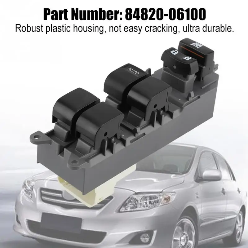 Кнопка переключателя главного окна для Toyota Corolla TOYOTA RAV 4 84820-06100 | Автомобили и
