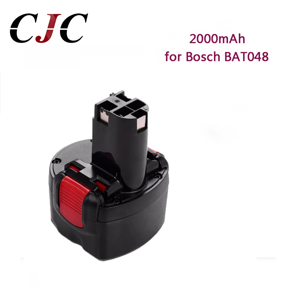 Аккумуляторная батарея для электроинструментов 9 6 В 2000 мА · ч Ni CD Bosch BAT048 PSR 960 2 607 335