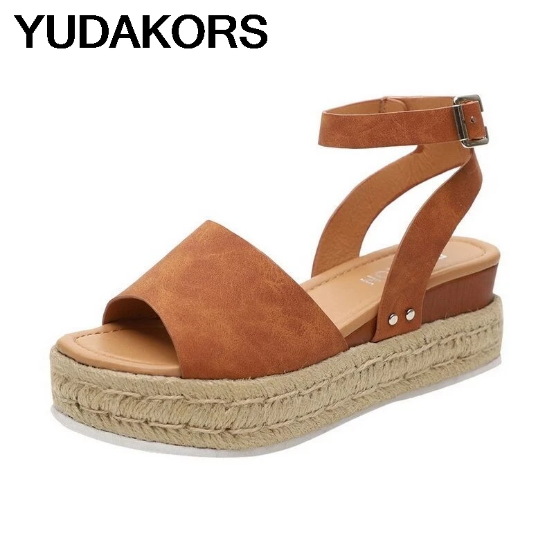Летние босоножки женская обувь коллекция 2019 года Zapatos De Mujer на танкетке летние