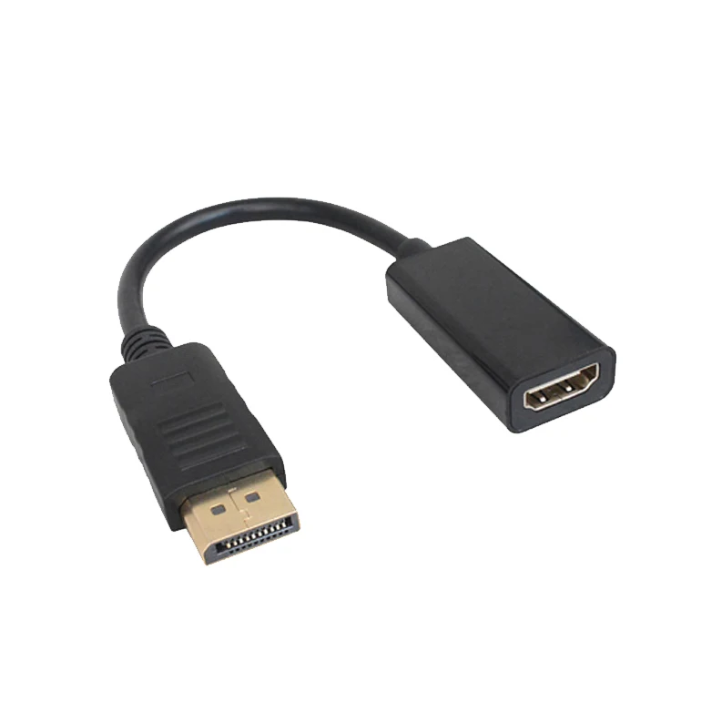 1080P кабель DP-HDMI штекер-гнездо HDTV конвертер адаптер видеопроектор дисплей ноутбук