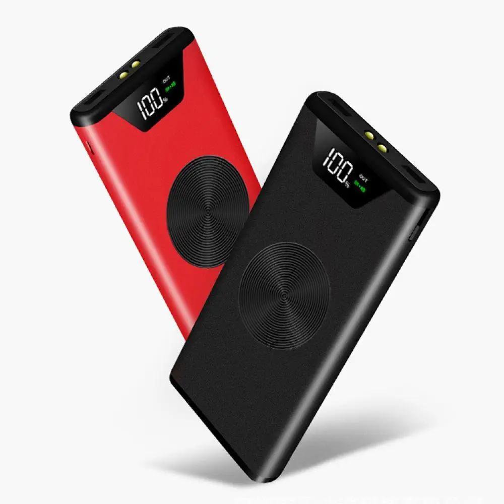 30000 мАч Беспроводной Большой обьем Модный Портативный аккумулятор Новый зарядное устройство Power Bank внешний аккумулятор для Xiaomi MI iPhone Samsung Note8.