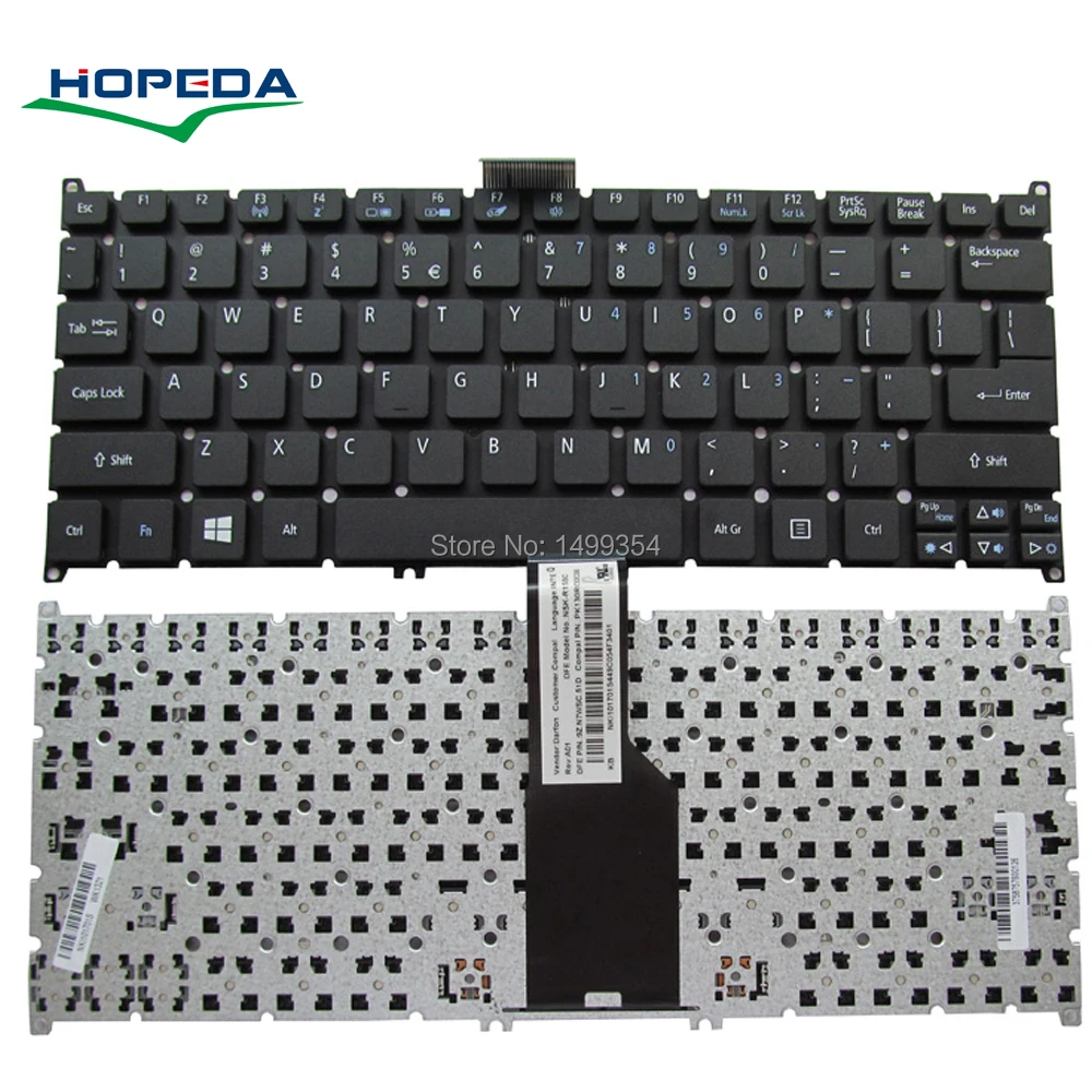 Новая клавиатура для ноутбука ACER Aspire сменная ноутбуков MS2346 новая |Клавиатуры