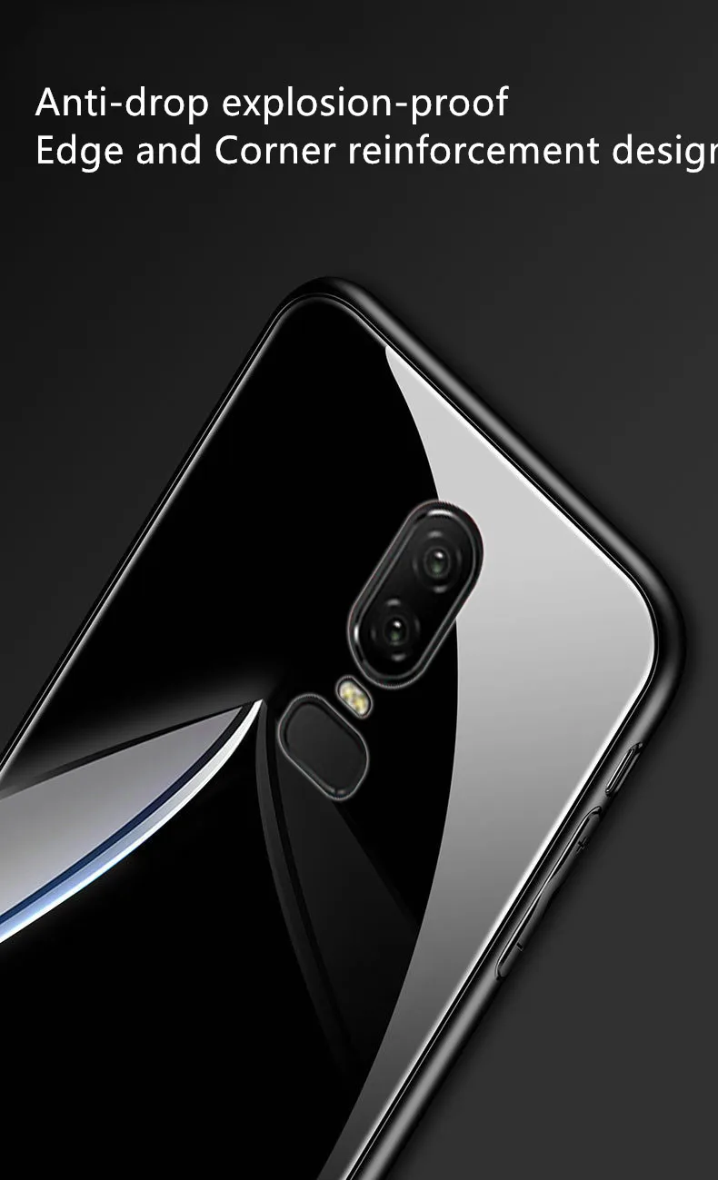Чехол для мобильного телефона чехол Oneplus 5 T 6t закаленное стекло с магнитным
