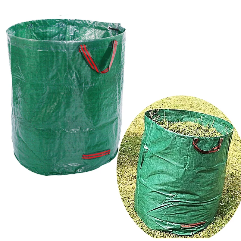 Garden Garbage Bag Large Outdoor Fireplace Camping Trash Bin Yard Heavy Duty Storage | Waste Bins