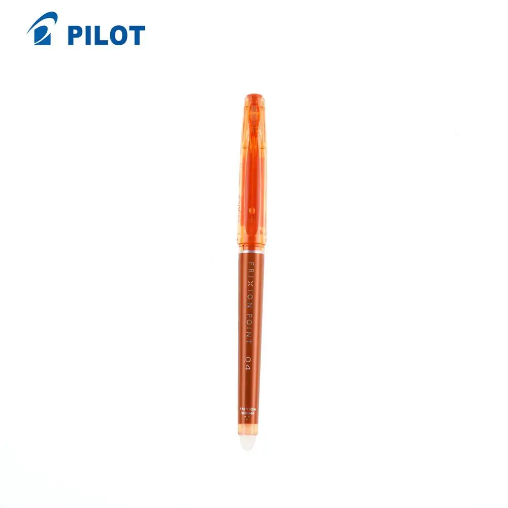 Pilot FRIXION LF-22P4 стираемая гелевая ручка игольчатый наконечник 0,4 мм Япония - Цвет: Orange 1pc