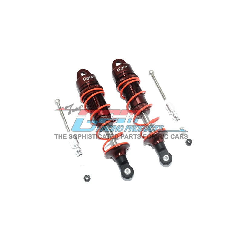 1SET ARRMA RC CARS TYPHON/SENTON ALLOY FRONT ADJUSTABLE DAMPERS SHOCK ABSORBERS 100MM - MAS100F | Игрушки и хобби