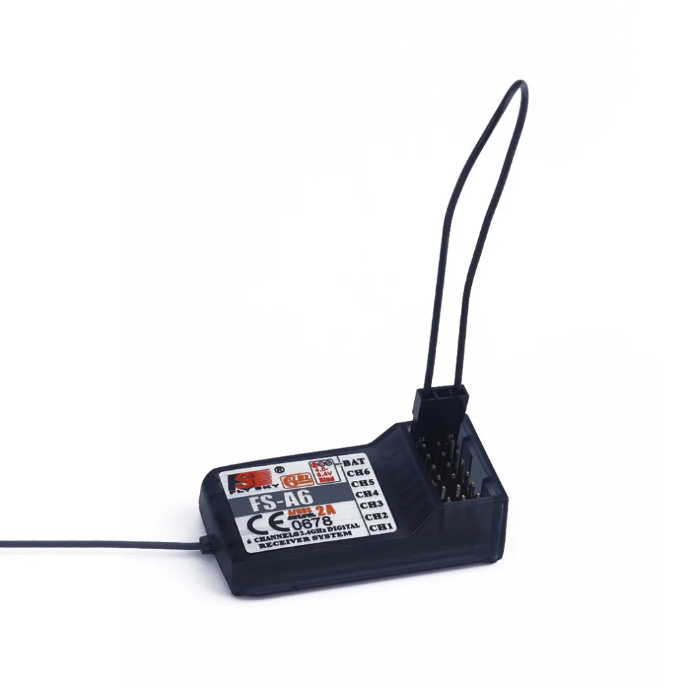 Flysky FS A6 2 4G 6CH приемник для передатчик контроллера I10 I6 I4 GT2E GT2F GT2G|flysky receiver|transmitter