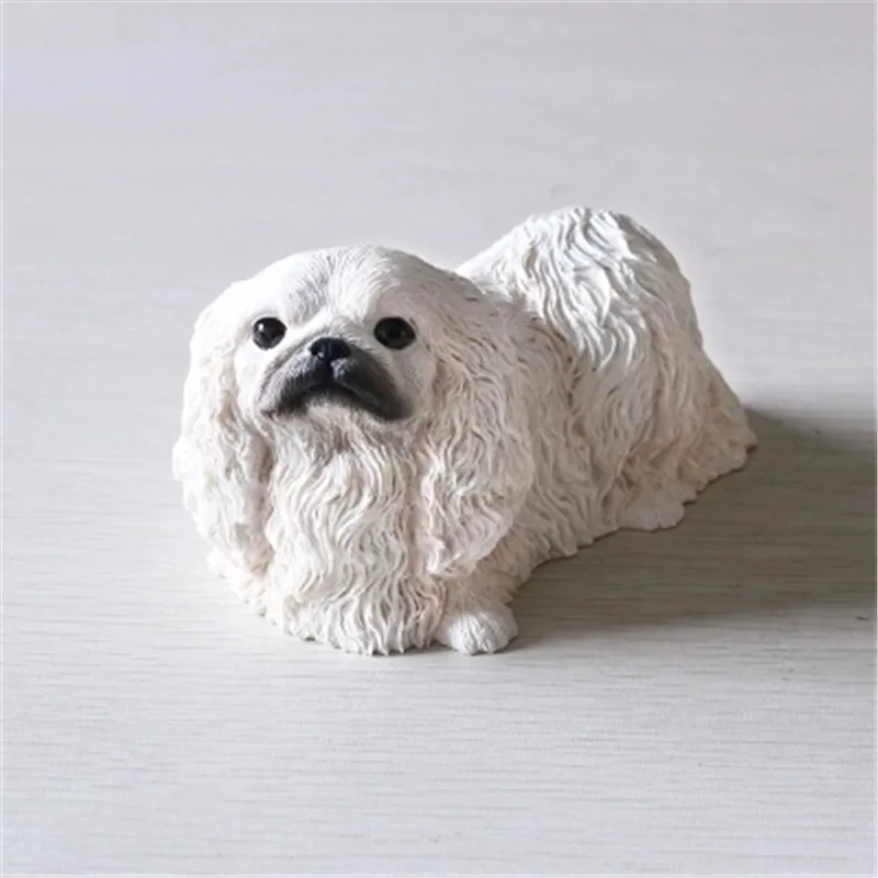 Моделирование животных Pekinge Lucky Dog креативный домашний декор полимерная фигурка