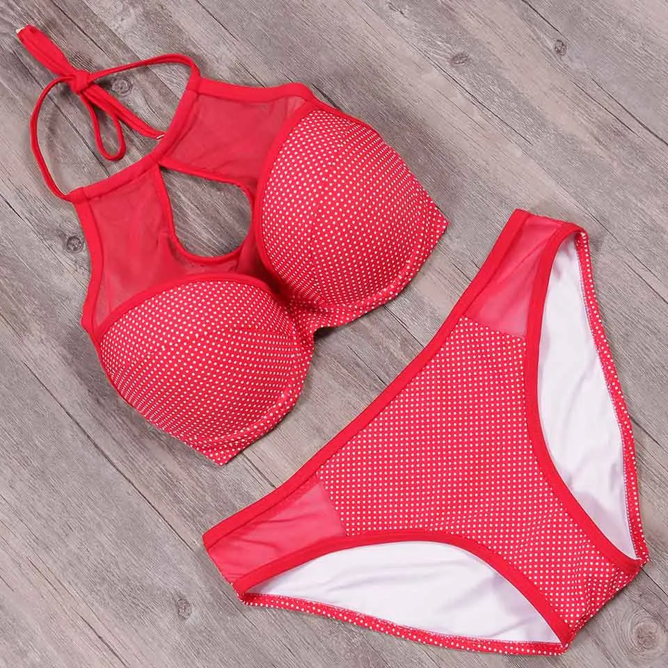 Купальник TCBSG с эффектом пуш ап сексуальный женский купальник мини микро бикини