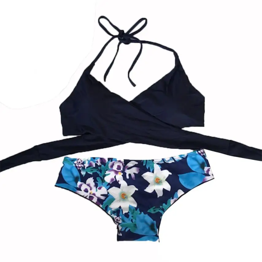 

2019 Women bathing Set Push-up Padded Bra Bathing Suit Summer Party Pool Beach Sunbathing bra Set Sexy Lingerie Fashion