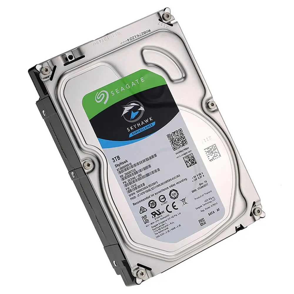 Seagate SkyHawk ST3000VX010 3 ТБ наблюдения специализированный HDD SATA 6 ГБ/сек. 5900 об/мин 5