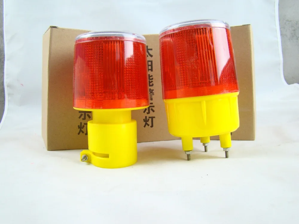 Светодиодный предупреждающий светильник на солнечной батарее сигнальный сигнал