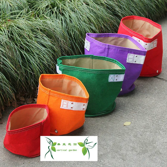 Вертикальные садовые горшки пакеты для посадки томатов картофеля на балконе 1 7