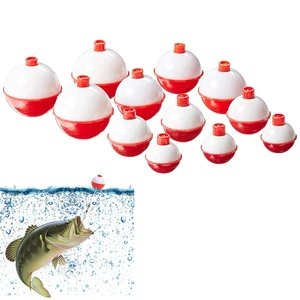 5 шт.лот, рыболовный поплавок из твердого АБС-пластика, нажимная кнопка, Круглый поплавок Luya, аксессуары для рыболовных снастей, размер: 11, 52 дюйма