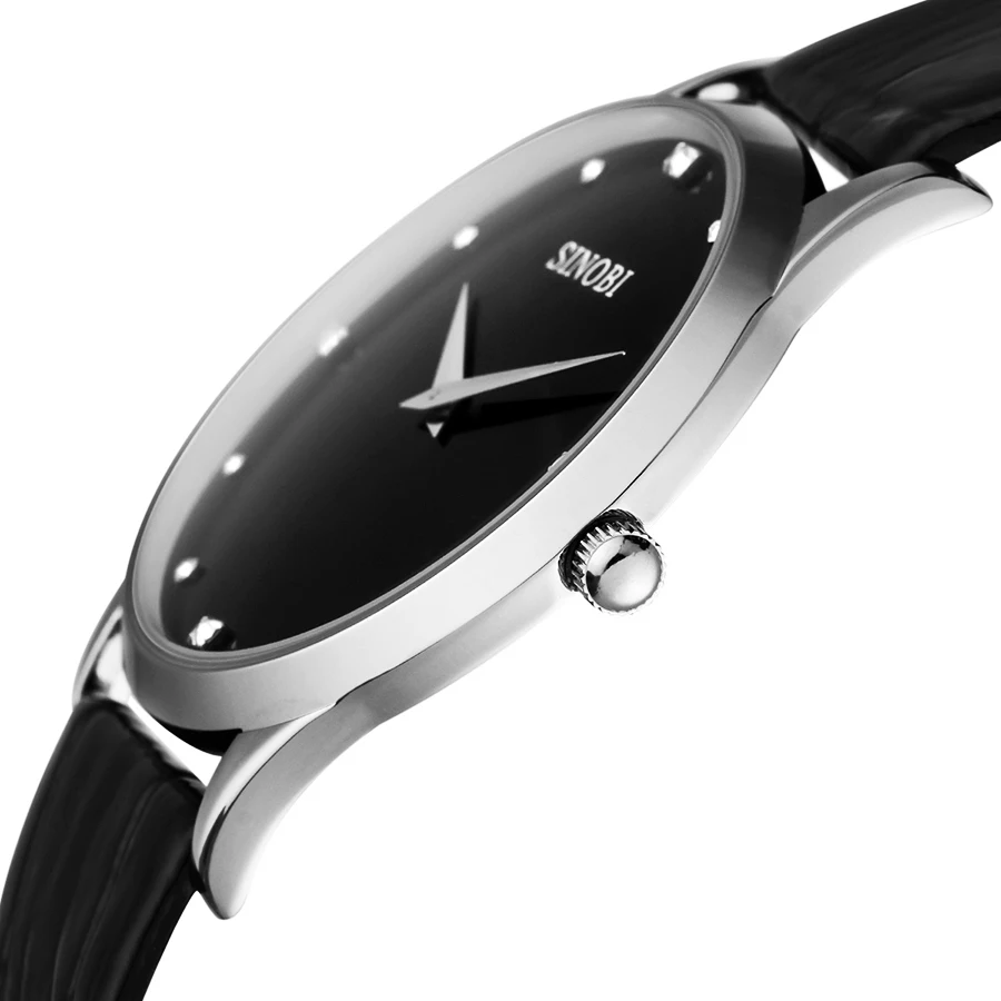 Часы наручные SINOBI Мужские ультратонкие брендовые модные роскошные |hombre|hombre reloj |