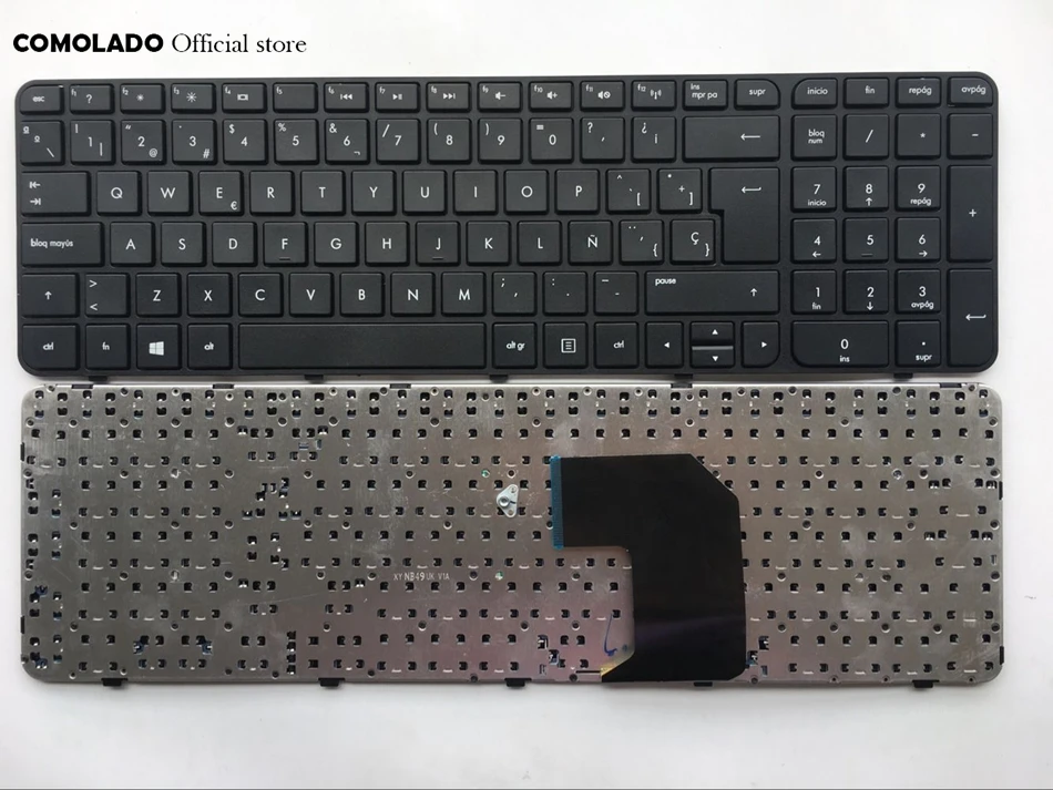 SP испанская клавиатура для HP Pavilion G7 2000 2100 2200 черная Раскладка|Клавиатуры замены| |