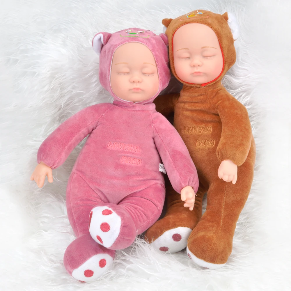 Плюшевая кукла с наполнителем, размером 38-48 см, кавай для сна новорожденных детей, живые младенцы, похожие на настоящих детей, игрушки для детей brinquedos.