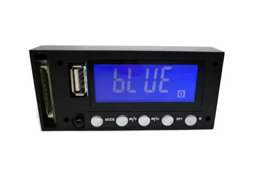 Синий экран стерео выход Bluetooth миксер Аудио Автомобильный MP3 декодер плата 7 16 В AC