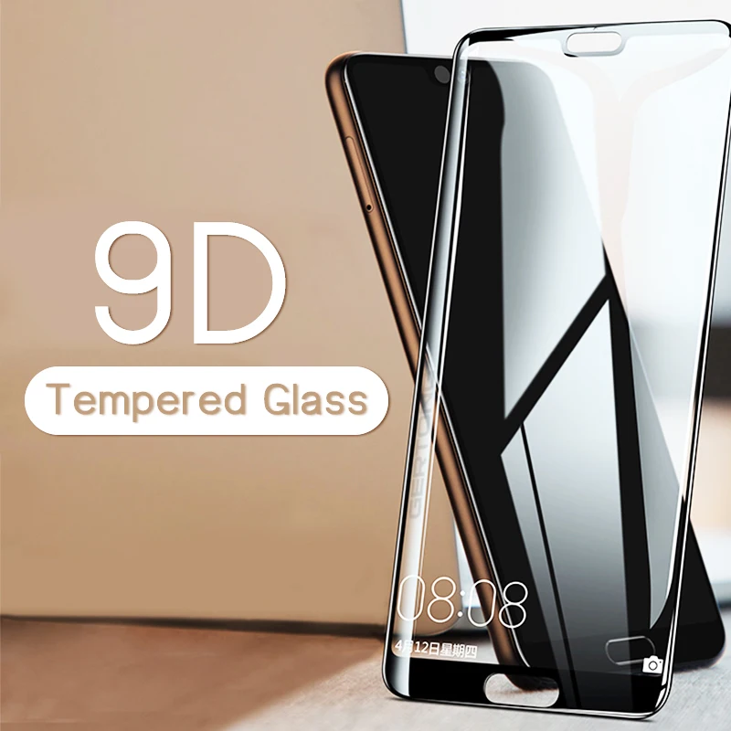 9D изогнутое закаленное стекло для huawei Honor 8X10 9 Lite P30 P20 P10 Lite mate 20 Lite P Smart полное покрытие защита экрана