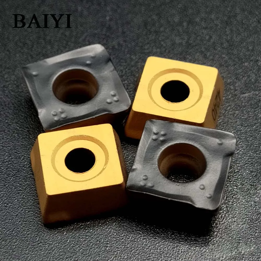 

10pcs Carbide inserts 490R-08T308M-PM 4240 turning tool carbide cnc milling blade inserts square shape face 490R lathe tools